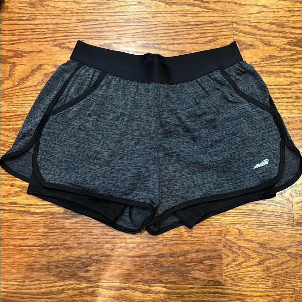 Avia Women's Charcoal Athletic Shorts